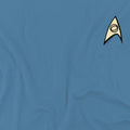 Carolina Blue - Pack Shot - Star Trek Mens Science Uniform Foil T-Shirt