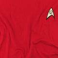 Red - Pack Shot - Star Trek Mens Engineering Uniform Foil T-Shirt