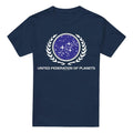 Navy - Front - Star Trek Mens United Federation Logo T-Shirt
