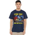 Navy - Side - Star Trek Mens Episode 71 T-Shirt