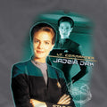 Charcoal - Side - Star Trek Mens Jadzia Dax T-Shirt