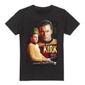 Black - Front - Star Trek Mens Captain Kirk T-Shirt