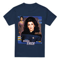 Navy - Front - Star Trek Mens Deanna Troi T-Shirt