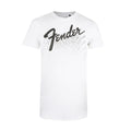 White - Front - Fender Mens Fade Cotton T-Shirt