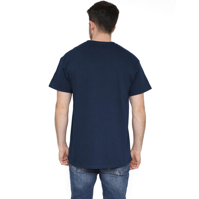 Navy - Pack Shot - Star Trek Mens Live Long Hand T-Shirt