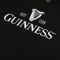 Black - Side - Guinness Mens Logo T-Shirt
