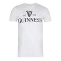 White - Front - Guinness Mens Logo T-Shirt
