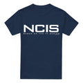 Navy - Front - NCIS Mens Logo T-Shirt