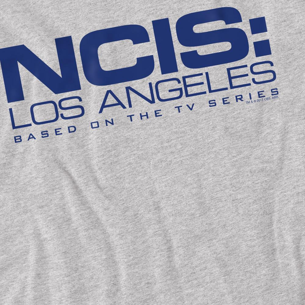 Sport Heather - Pack Shot - NCIS: Los Angeles Mens Logo T-Shirt