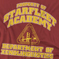 Cardinal - Side - Star Trek Mens Xenolinguistics T-Shirt