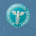 Carolina Blue - Side - Star Trek Mens Medical T-Shirt