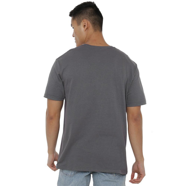 Charcoal - Back - Star Trek Mens Starfleet Academy Earth T-Shirt