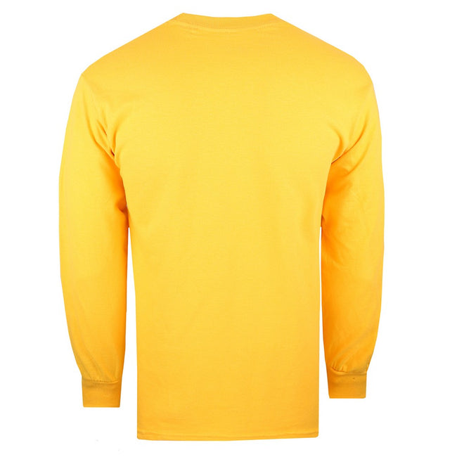 Gold - Back - Fast & Furious Mens Japanese Logo Long-Sleeved T-Shirt