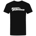 Black - Side - Fast & Furious Mens Logo T-Shirt
