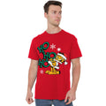 Red - Lifestyle - Garfield Mens Ho Ho Ho Christmas T-Shirt