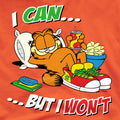 Orange - Side - Garfield Mens I Can... T-Shirt