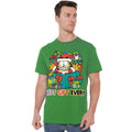 Kelly Green - Side - Garfield Mens Best Gift Ever T-Shirt