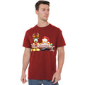 Cardinal - Lifestyle - Garfield Mens Banner Christmas T-Shirt