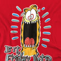 Red - Side - Garfield Mens Friday T-Shirt