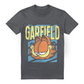 Charcoal - Front - Garfield Mens Rad T-Shirt