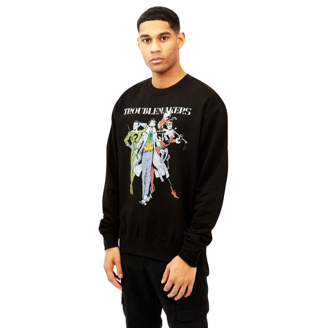 Black - Lifestyle - DC Comics Mens Original Gangsters Sweatshirt