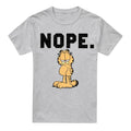 Sport Heather - Front - Garfield Mens Nope T-Shirt
