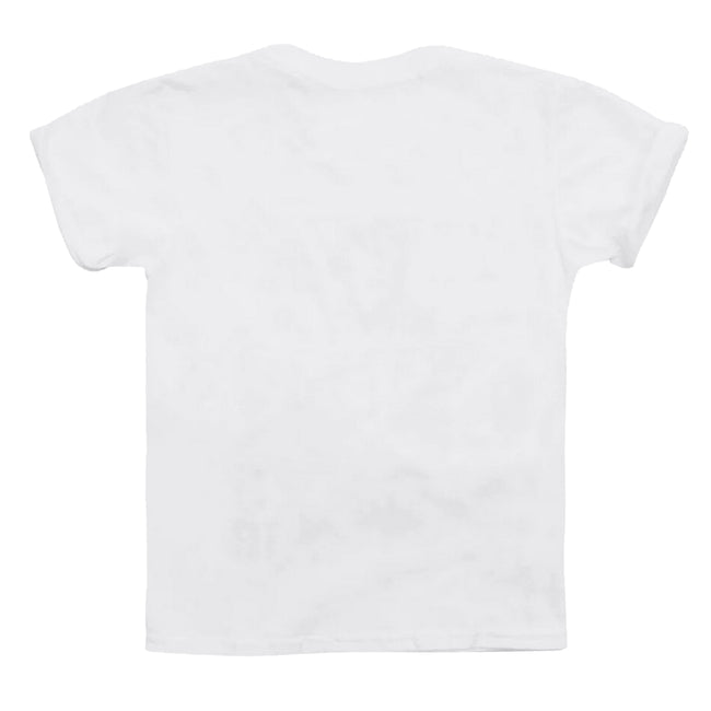 White - Back - Disney Girls Mickey Mouse Sketch T-Shirt