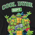 Black - Side - Teenage Mutant Ninja Turtles Mens Cool Dude Department T-Shirt