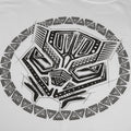 White-Black - Side - Black Panther Mens Logo T-Shirt