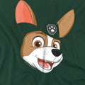 Hunter Green - Side - Paw Patrol Mens Grin Tracker T-Shirt
