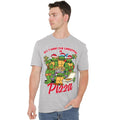 Sport Heather - Lifestyle - Teenage Mutant Ninja Turtles Mens Pizza Christmas T-Shirt