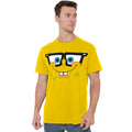Yellow - Lifestyle - SpongeBob SquarePants Mens Nerd Face T-Shirt