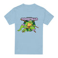 Light Blue - Front - Teenage Mutant Ninja Turtles Mens Donatello Does Machines T-Shirt