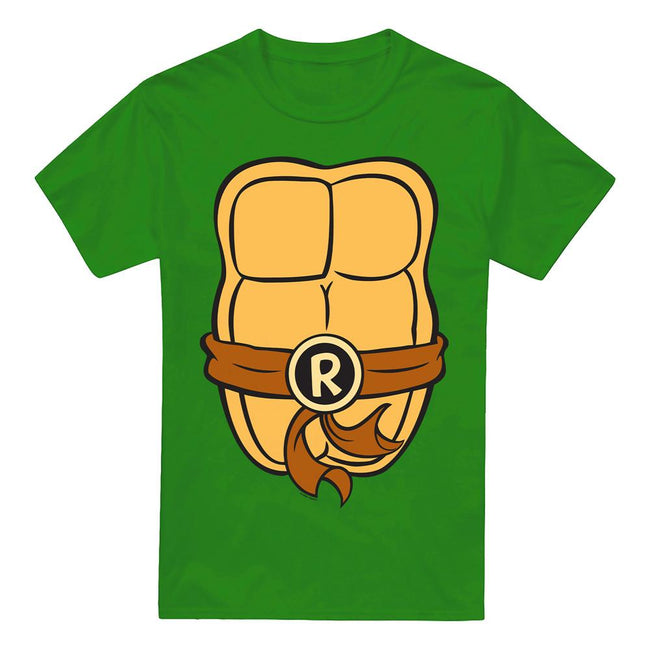 Kelly Green - Front - Teenage Mutant Ninja Turtles Mens Raphael Chest T-Shirt