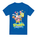 Royal Blue - Front - SpongeBob SquarePants Mens Group Shot T-Shirt