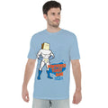 Light Blue - Lifestyle - Ren & Stimpy Mens Powdered Toast Man T-Shirt