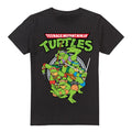 Black - Front - Teenage Mutant Ninja Turtles Mens Group T-Shirt