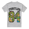 Sport Heather - Front - Teenage Mutant Ninja Turtles Mens 84 Turtles T-Shirt