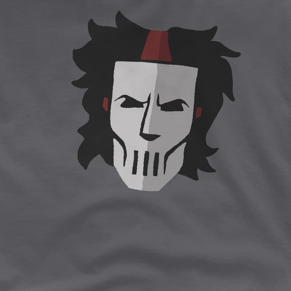 Charcoal - Pack Shot - Teenage Mutant Ninja Turtles Mens Casey Jones Mask T-Shirt