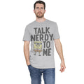 Sport Heather - Lifestyle - SpongeBob SquarePants Mens Talk Nerdy To Me T-Shirt