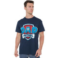 Navy - Lifestyle - Paw Patrol Mens Dad Patrol Fathers Day T-Shirt