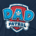 Navy - Side - Paw Patrol Mens Dad Patrol Fathers Day T-Shirt
