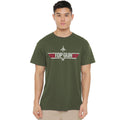 Military Green - Lifestyle - Top Gun Mens Logo T-Shirt