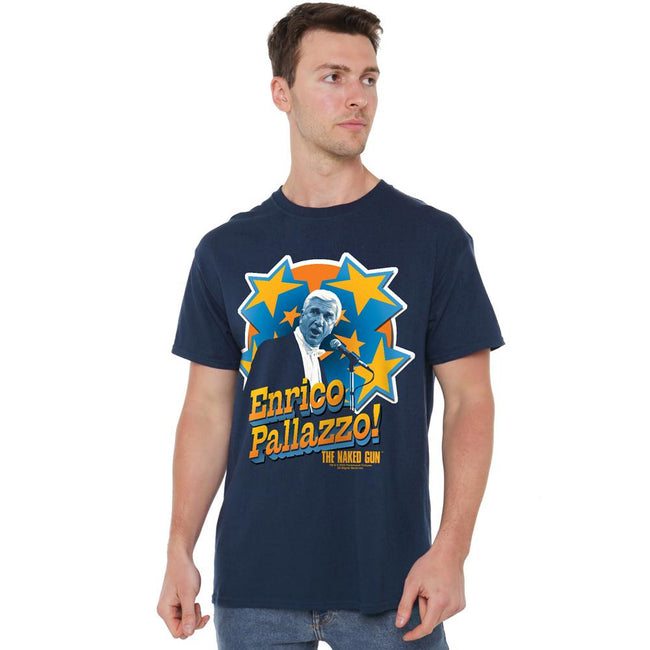 Navy - Lifestyle - The Naked Gun Mens It´s Enrico Pallazzo T-Shirt