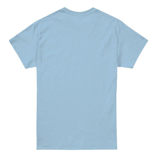 Light Blue - Side - The Naked Gun Mens Bullet T-Shirt