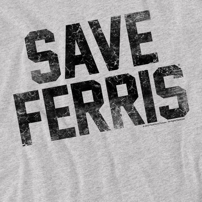 Sport Heather - Pack Shot - Ferris Bueller´s Day Off Mens Save Ferris T-Shirt