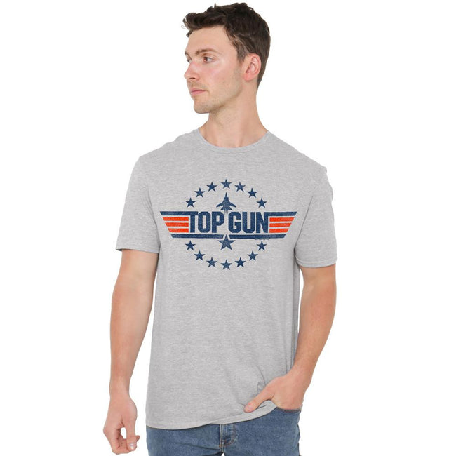 Sport Heather - Lifestyle - Top Gun Mens Star Logo T-Shirt