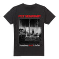 Black - Front - Pet Sematary Mens Cat Poster T-Shirt