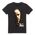 Black - Front - The Godfather Mens Don Vito Corleone T-Shirt