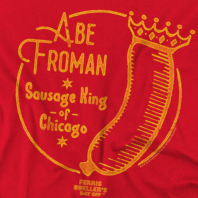 Red - Pack Shot - Ferris Bueller´s Day Off Mens Abe Froman T-Shirt